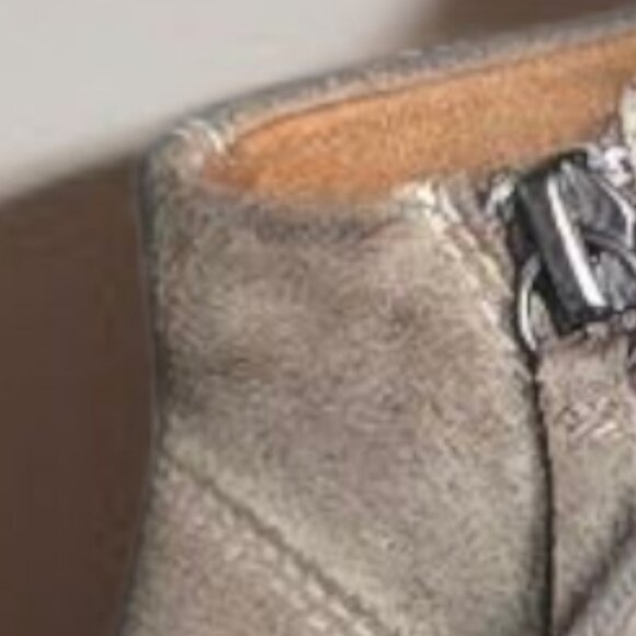 COMFORTIVA 8M Wmns Taupe Suede (Grey) Waterproof Full Grain Leather Boots - Picture 16 of 16